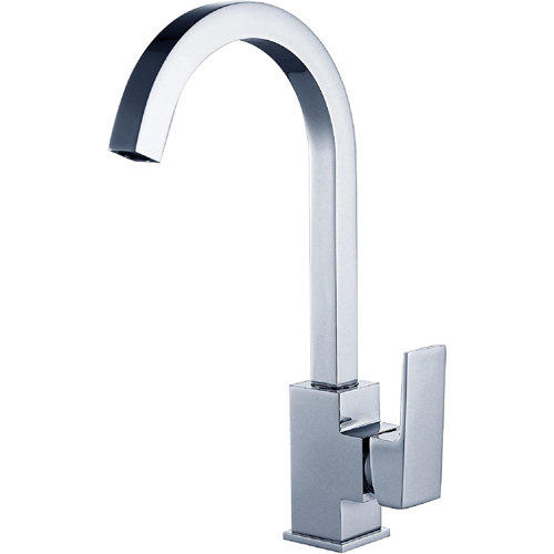 CONGYI_HUAFU Minimal Faucet Brushed Nickel Kitchen Faucets ...